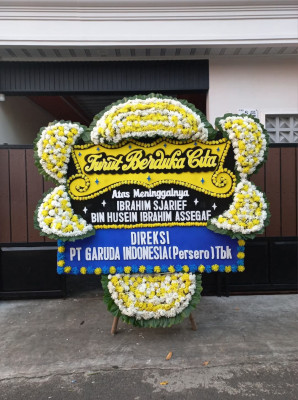 Papan Bunga Duka di Gondangwetan
